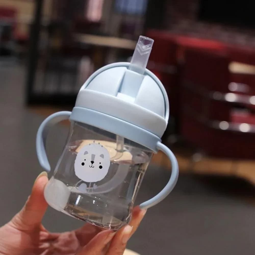 Cartoon Animal Sippy Cup 300ml Leak-Proof