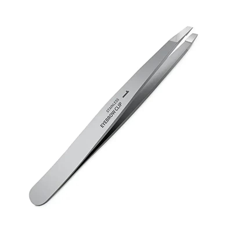 Hair Removal Makeup Tools Eyebrow Tweezer Stainless Steel Oblique Eye Brow Clips Eyelashes Extension Double Eyelid Tools Beauty