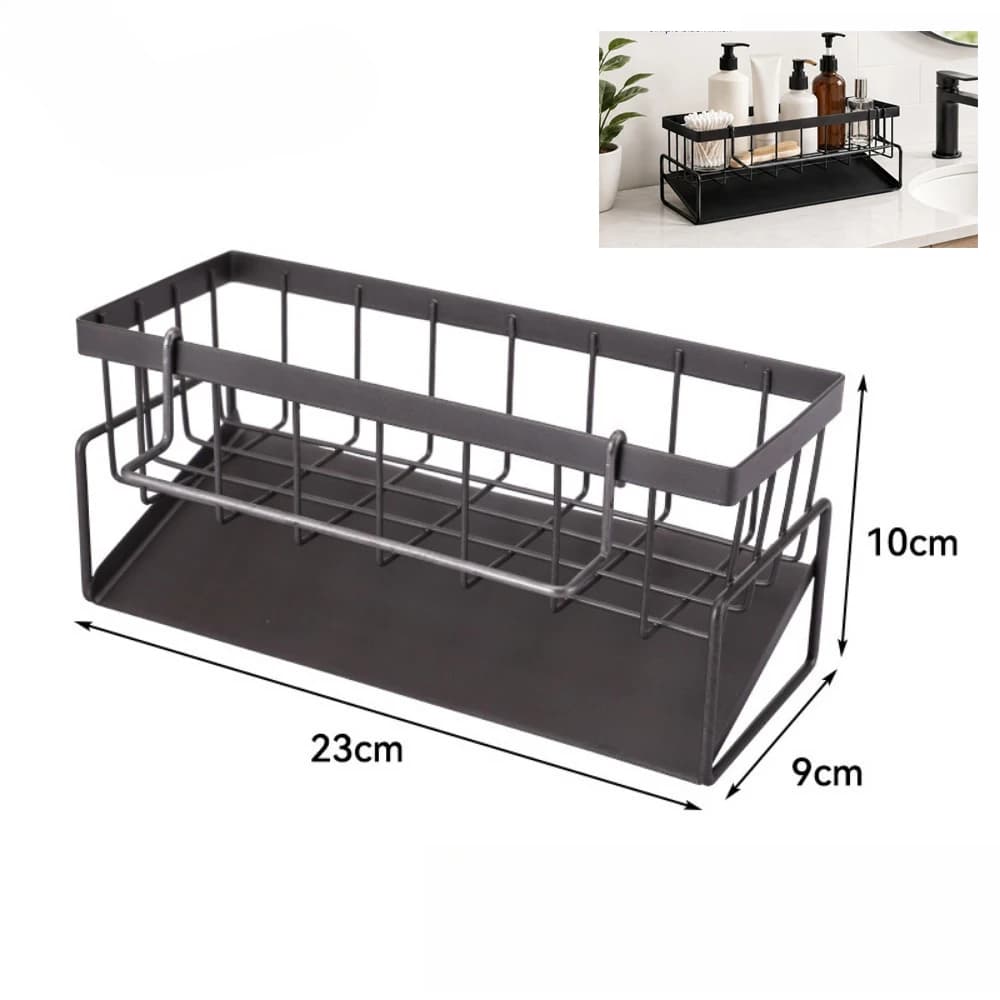 Kitchen Sink Drain Rack Sponge Storage Flexible Faucet Holder Soap Drainer Towel Rack Shelf Organizer Kitchen Accessories