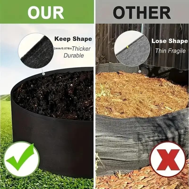 Circular Felt Garden Grow Bag