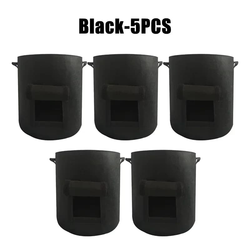 10 Gallon Grow Bags with Harvest Windows