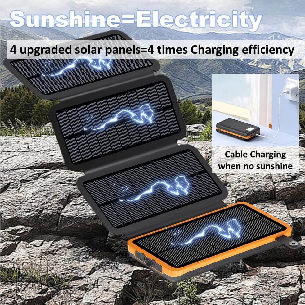Solar Power Bank 50000mAh