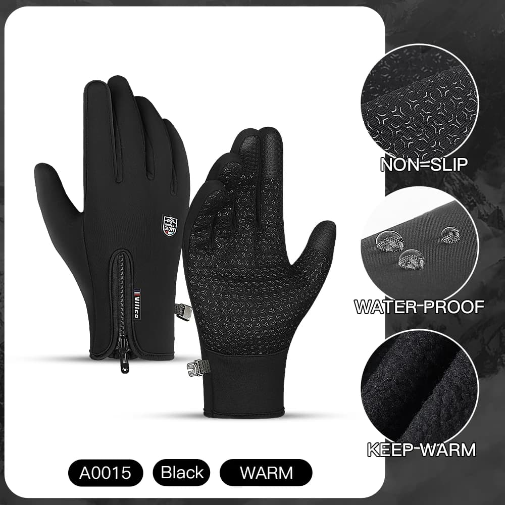 Winter Sports Touchscreen Gloves