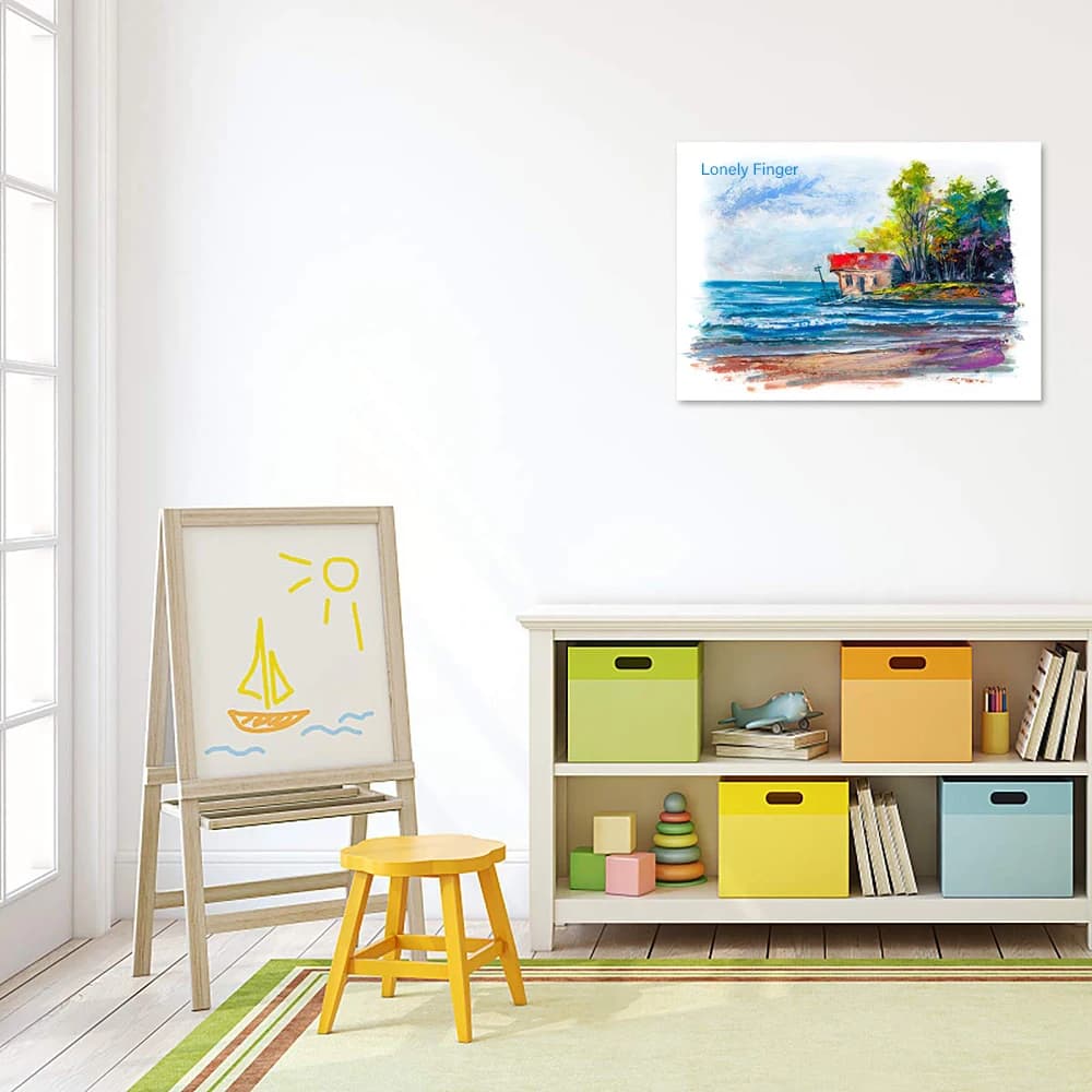 Canvas Panels Gesso Primed White