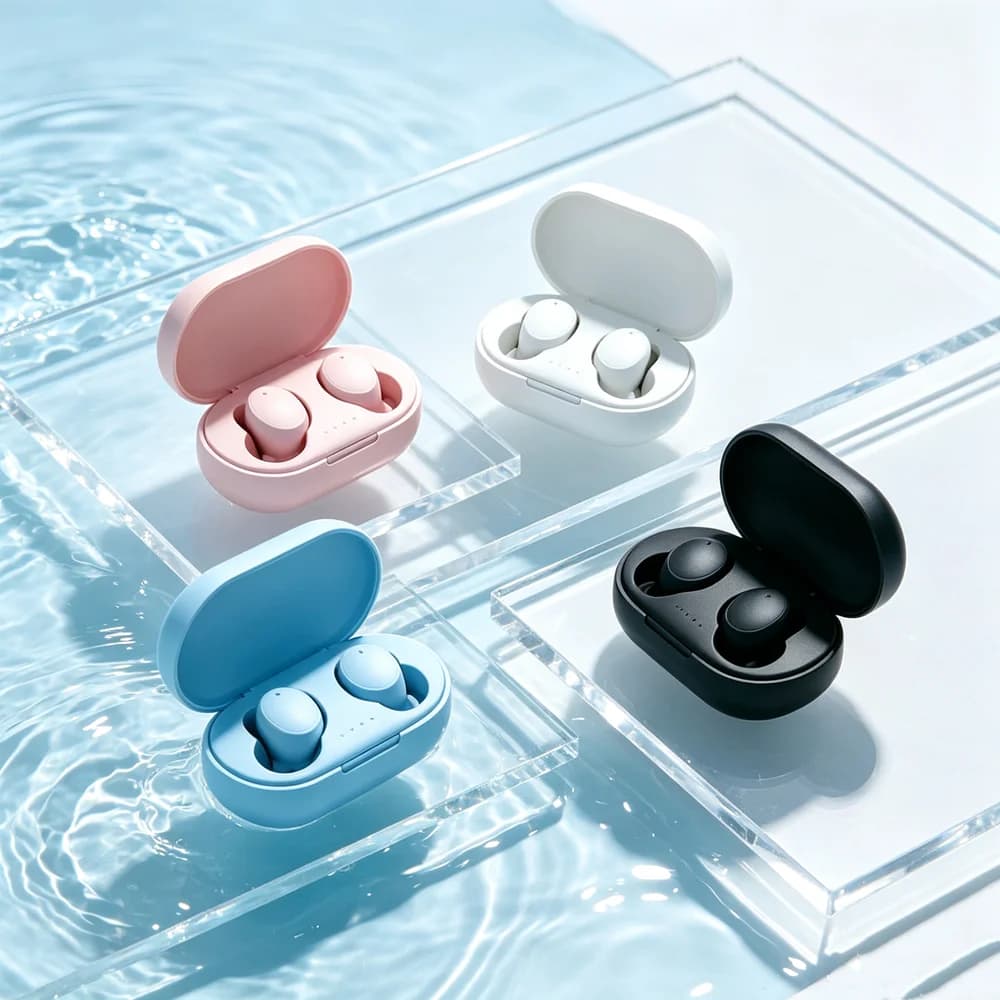 True Wireless Bluetooth Earbuds