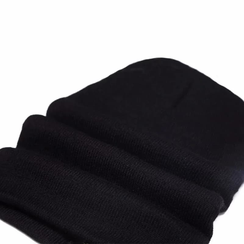 Knit Winter Beanie with Pom