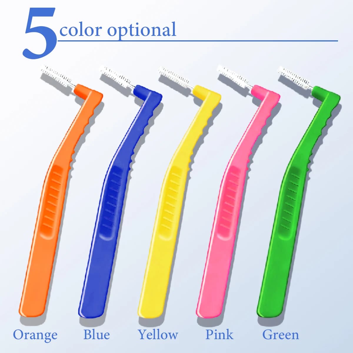L-Shaped Interdental Brush