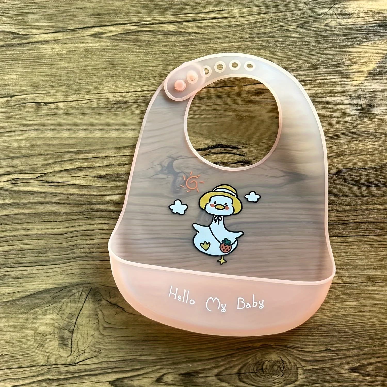 Waterproof Cartoon Animal Silicone Baby Bib