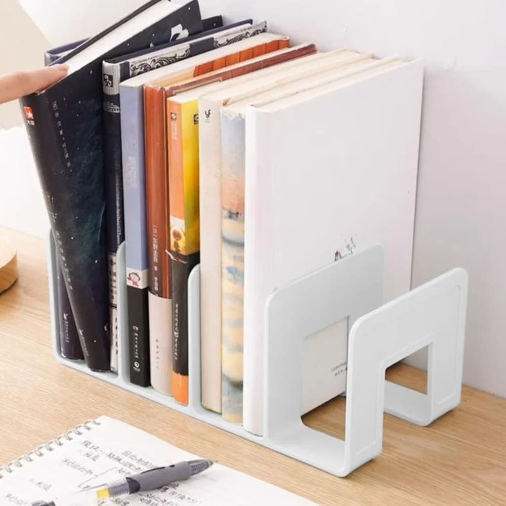 Tabletop Bookshelf and Magazine Holder