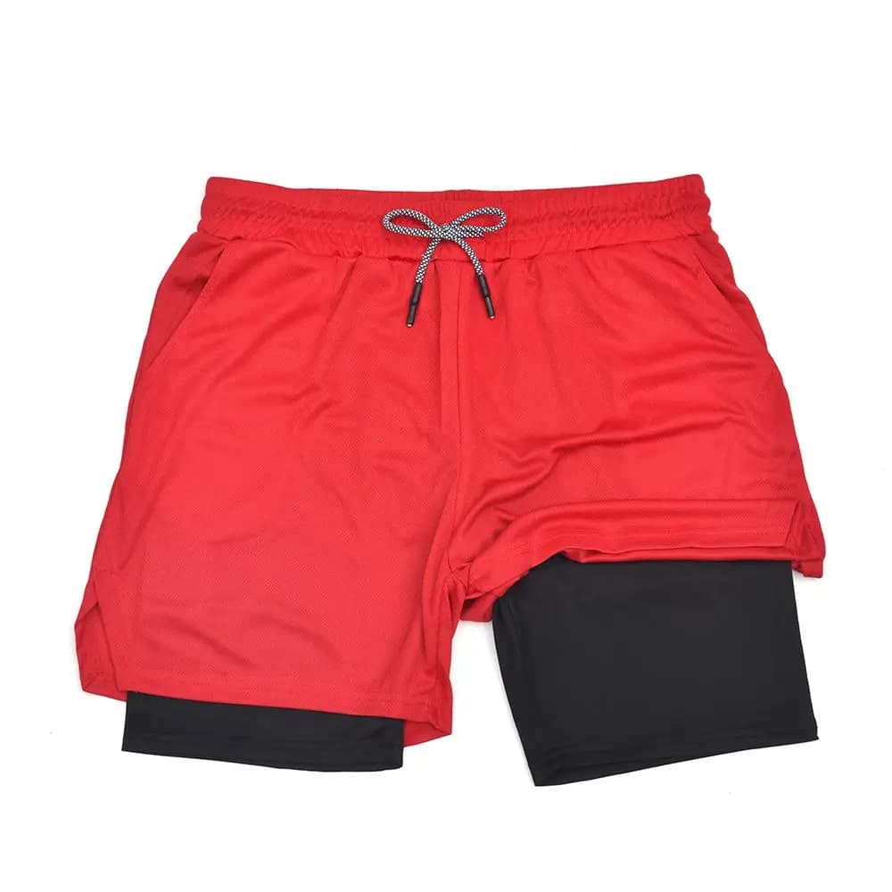 Men's 2-in-1 Running Shorts with Liner