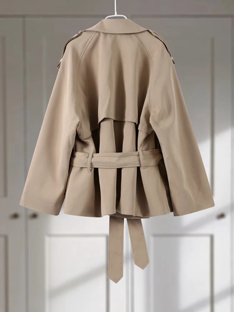 Women's Double Breasted Casual Blazer Jacket