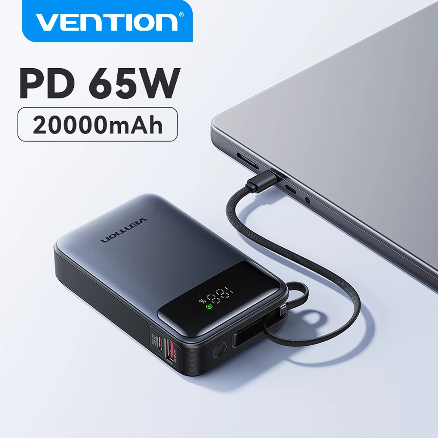 65W Portable Power Bank 20000mAh