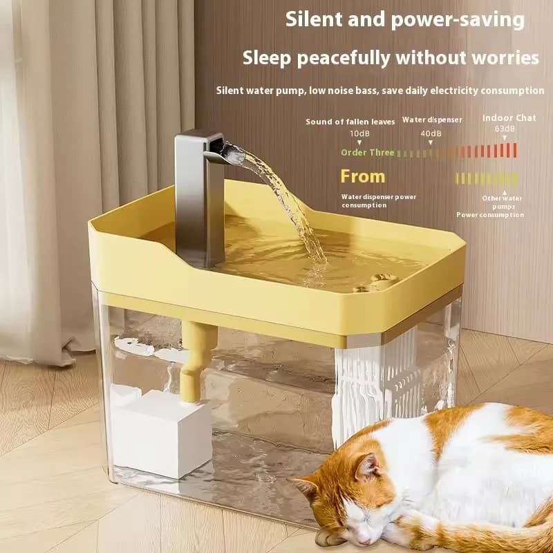 Automatic Cat Water Fountain with Filter