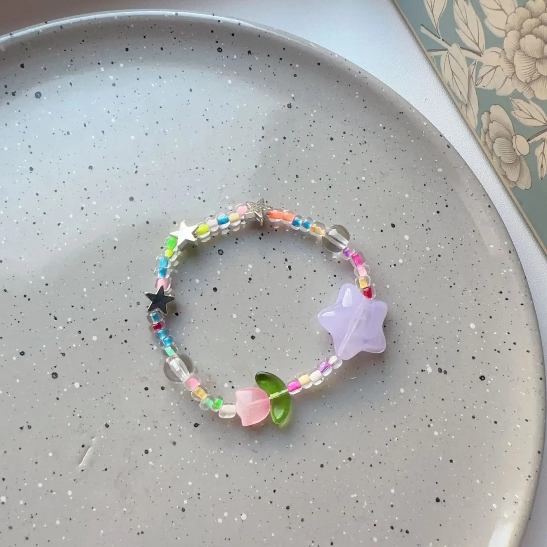 Colorful Beaded Stretch Bracelets