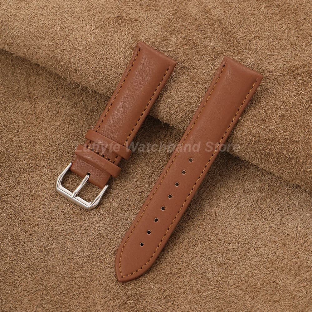 Vintage PU Leather Watch Strap