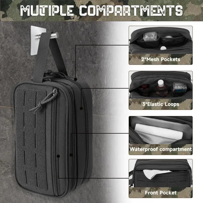 Toiletry Bag Men Women Hygiene Bag Shaving Kit Travel Shower Makeup Pouch Cosmetic Organizer Bags