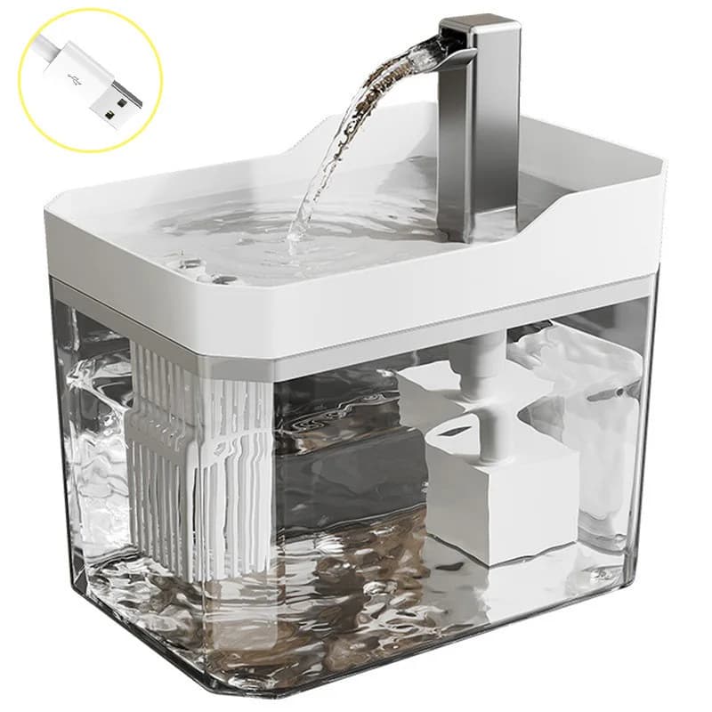 Cat Water Fountain Recirculating Dispenser