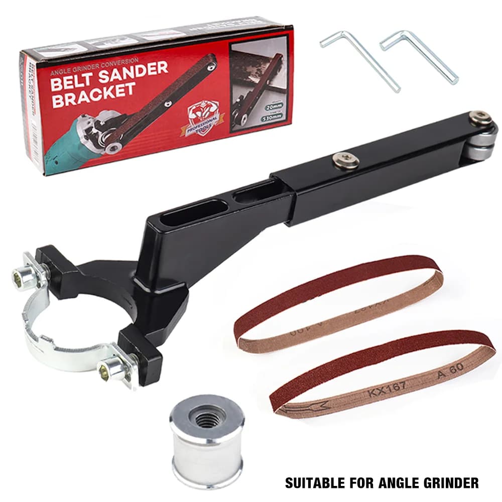 Angle Grinder Belt Sander Conversion Attachment