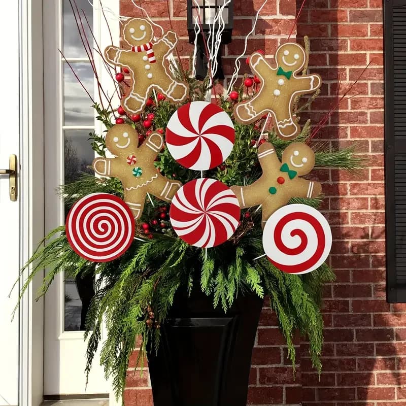 Peppermint Candy Christmas Tree Ornaments