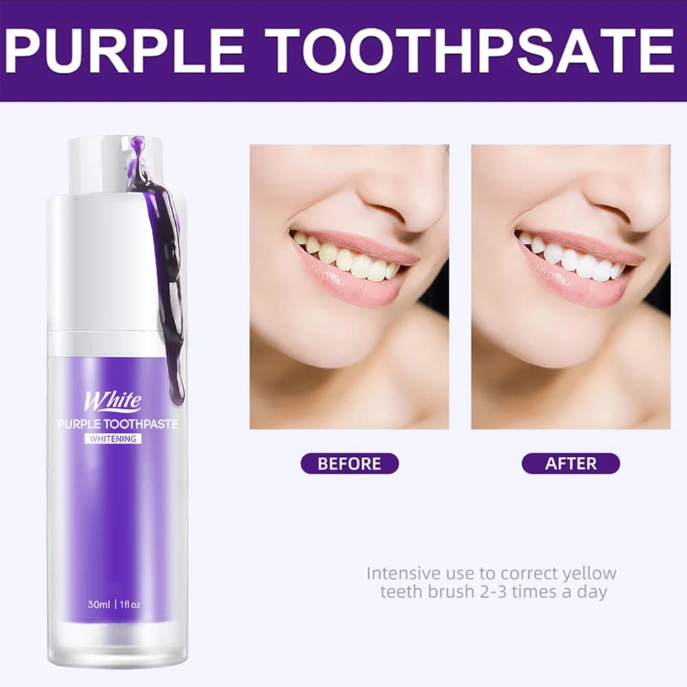 Purple Whitening Toothpaste