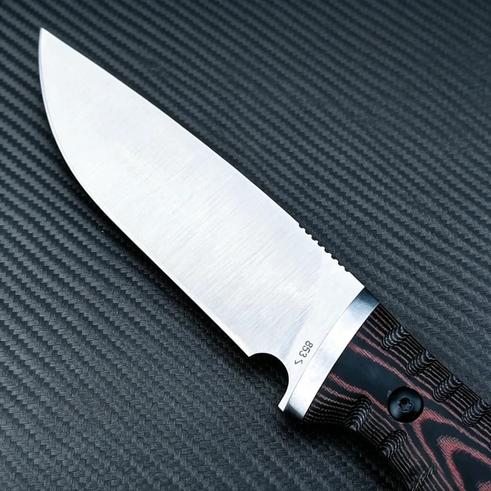853 Portable Outdoor Activities Gear Camping Fishing Climbing Essential Wilderness Adventure Rock Climbing Fixed Knife EDC Tools