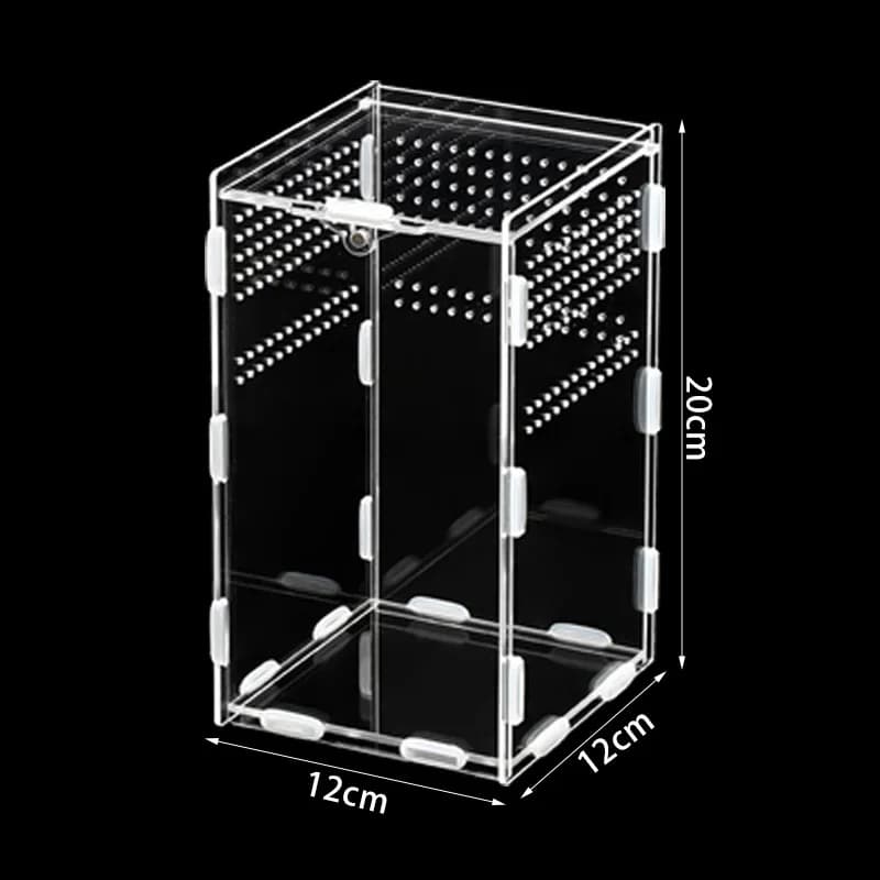 Acrylic Reptile Terrarium Breeding Tank