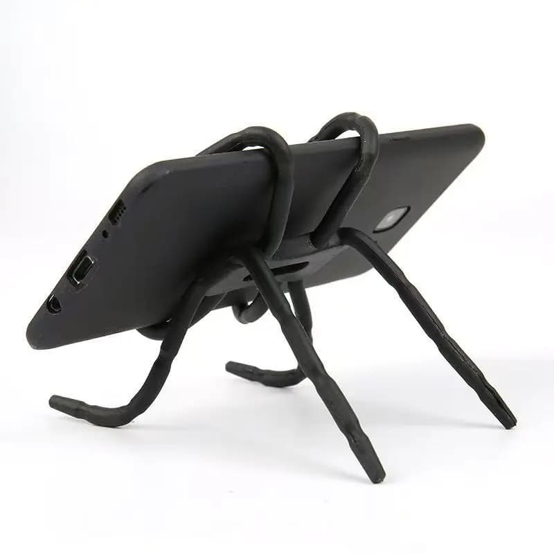 Spider Phone Stand   Flexible Deformable Holder for Tablet, Treadmill, Car Desk – Hands-Free Mount