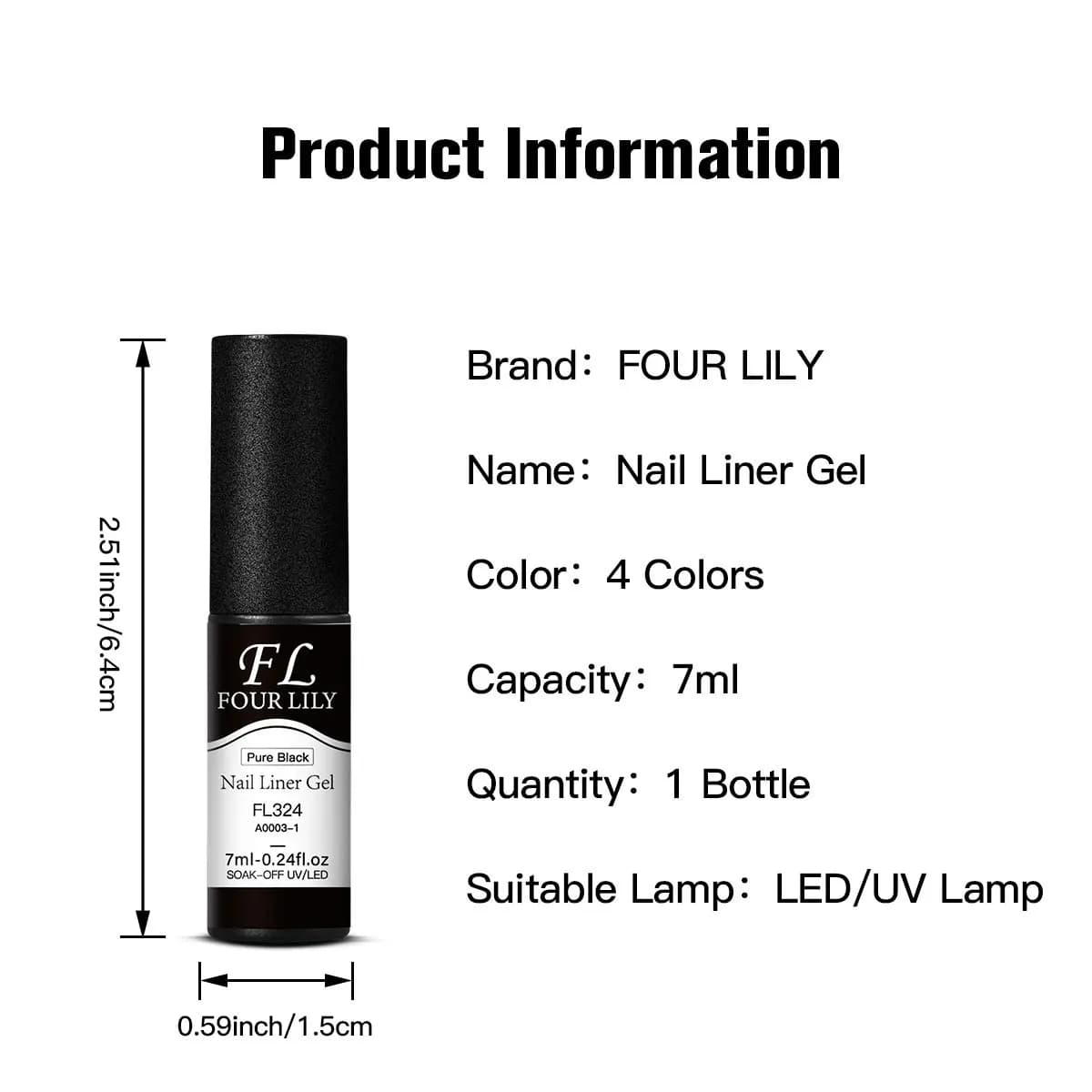 Nail Liner Gel Polish Kit