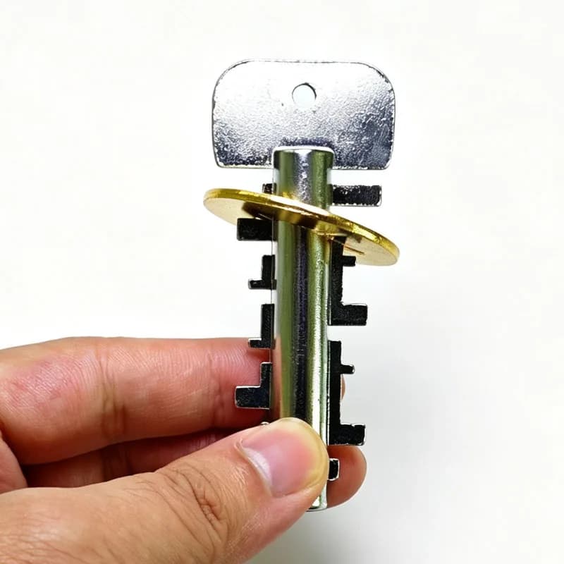 Classic Brain Teaser Disentanglement Puzzle Keys