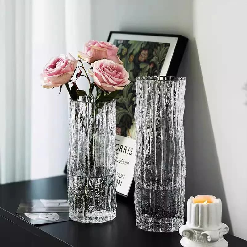 Transparent Glass Vase