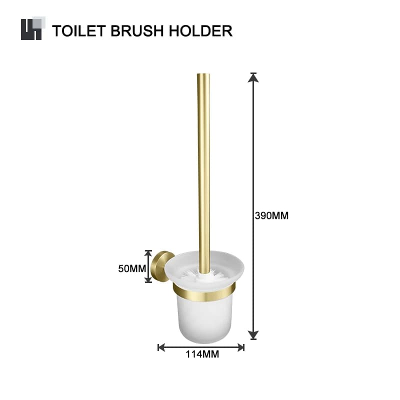Bathroom Hardware Accessories Set Brushed Gold Knurled Brass Kit Towel Bar Ring Robe Hook Paper Holder Towel Ring Toilet Brush