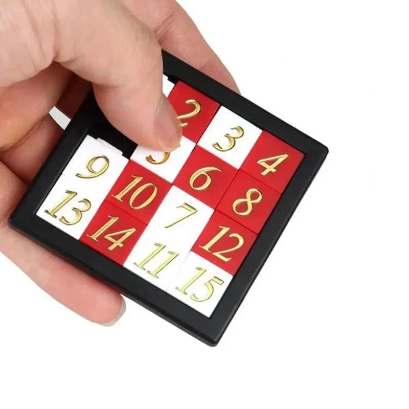Sliding Number Puzzle Brain Teaser