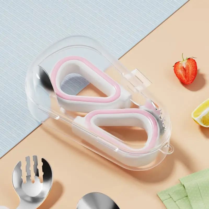 Infant Weaning Spoon and Fork Set