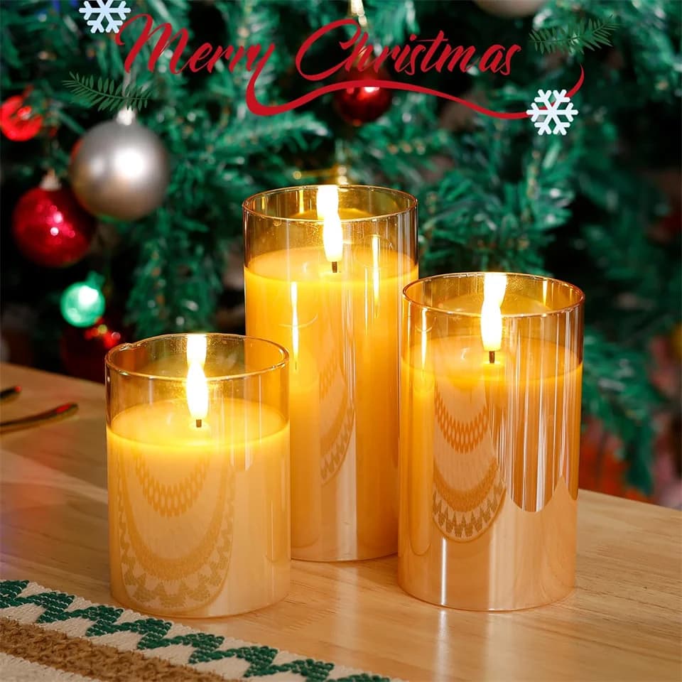 Flameless LED Candles with Remote and Timer