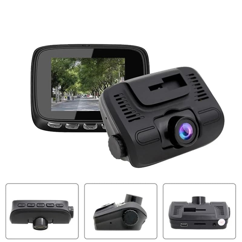 Dash Cam 1080P HD Small Screen Front Video Single Lens Recorder HD Night Vision Loop Recording G-Sensor Car Video Recorder