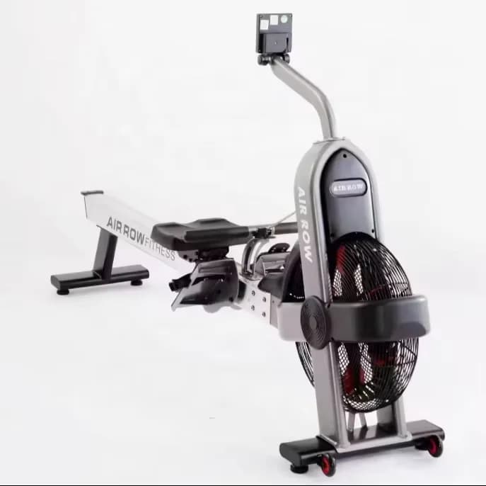 Gym Equipment Fitness Owing Machine High Quality Good Stability Commercial Air Rower Aerobic Exercise Factory Price Hot Sale