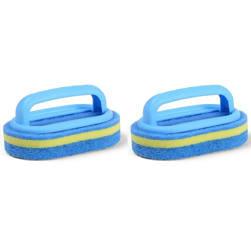 Sponge Cleaning Brush With Handle