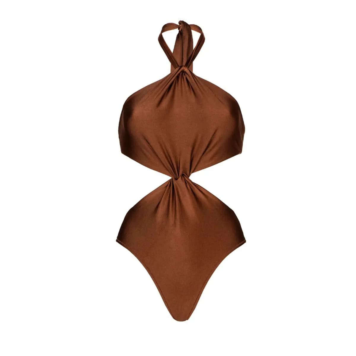 Hollow Shiny Shell Bikini With Cover Up