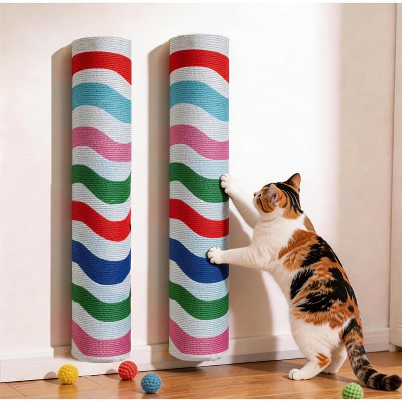 High-Adhesion Cat Scratching Post