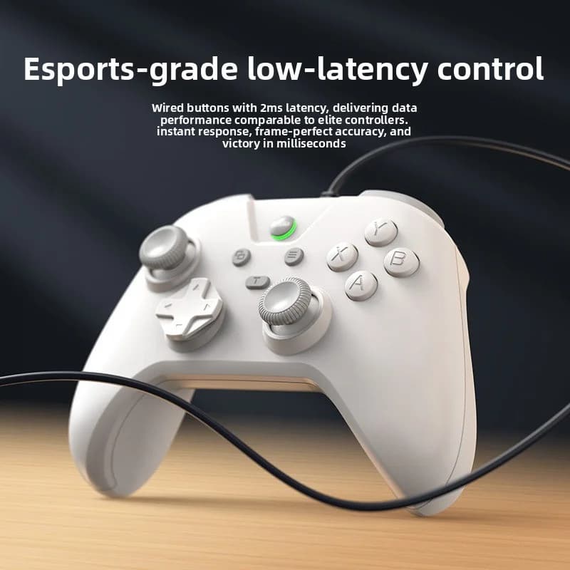 New G4 Wired Version Gaming Controller for PC, Steam Compatible, universal Gaming Controller for E-Sports