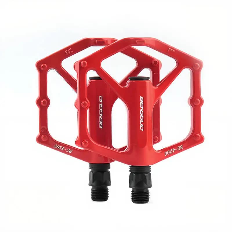 Flat Bike Pedals with Anti-Skid Pins