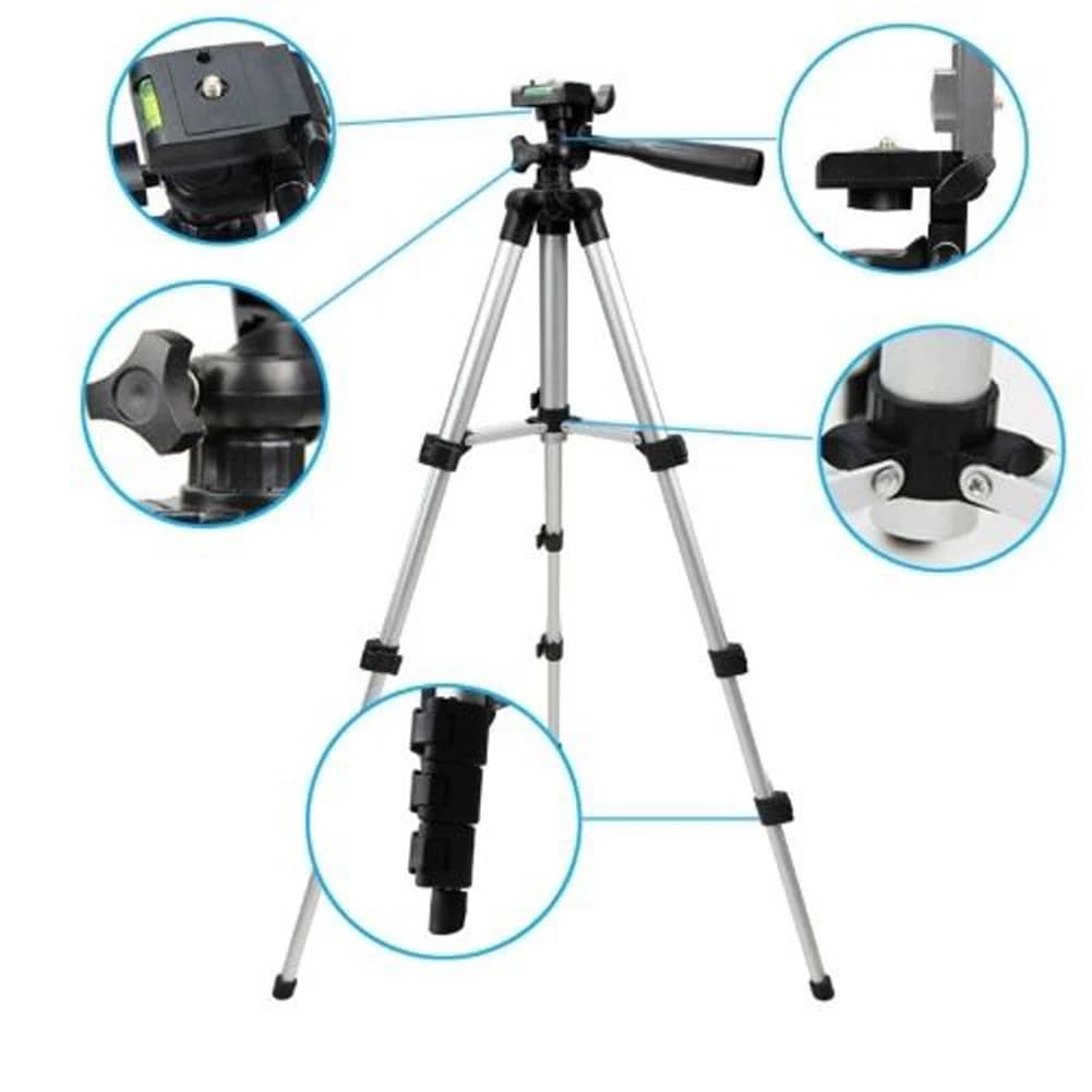 Aluminum Tripod Stand With Quick Release Head