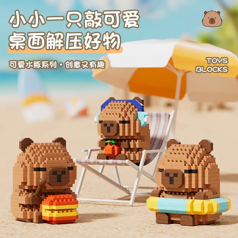 Animal and Food Building Brick Set