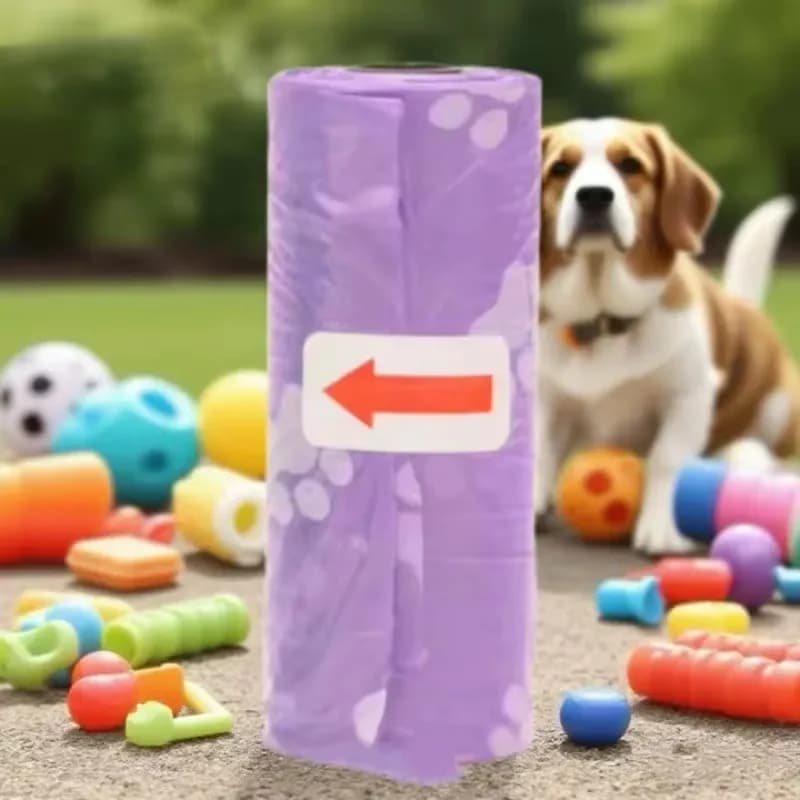 Dog Poop Bags Biodegradable Pet Garbage Bag Cat Doggie Outdoor Home Clean Refill Garbage Poop Bag Pet Supplies
