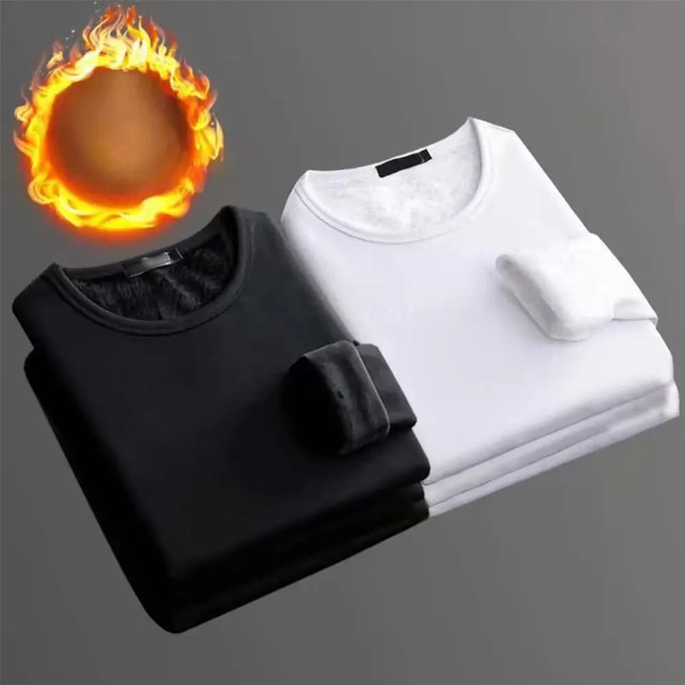 Men's Polyester Thermal Underwear Top
