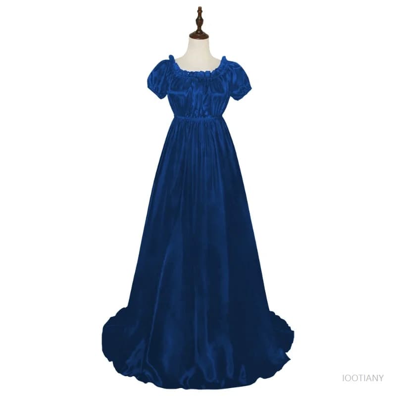 Medieval Dress Women Dress Sexy Off Shoulder Renaissance Victorian Regency Dress Costume Wench Retro Gown Halloween for Women