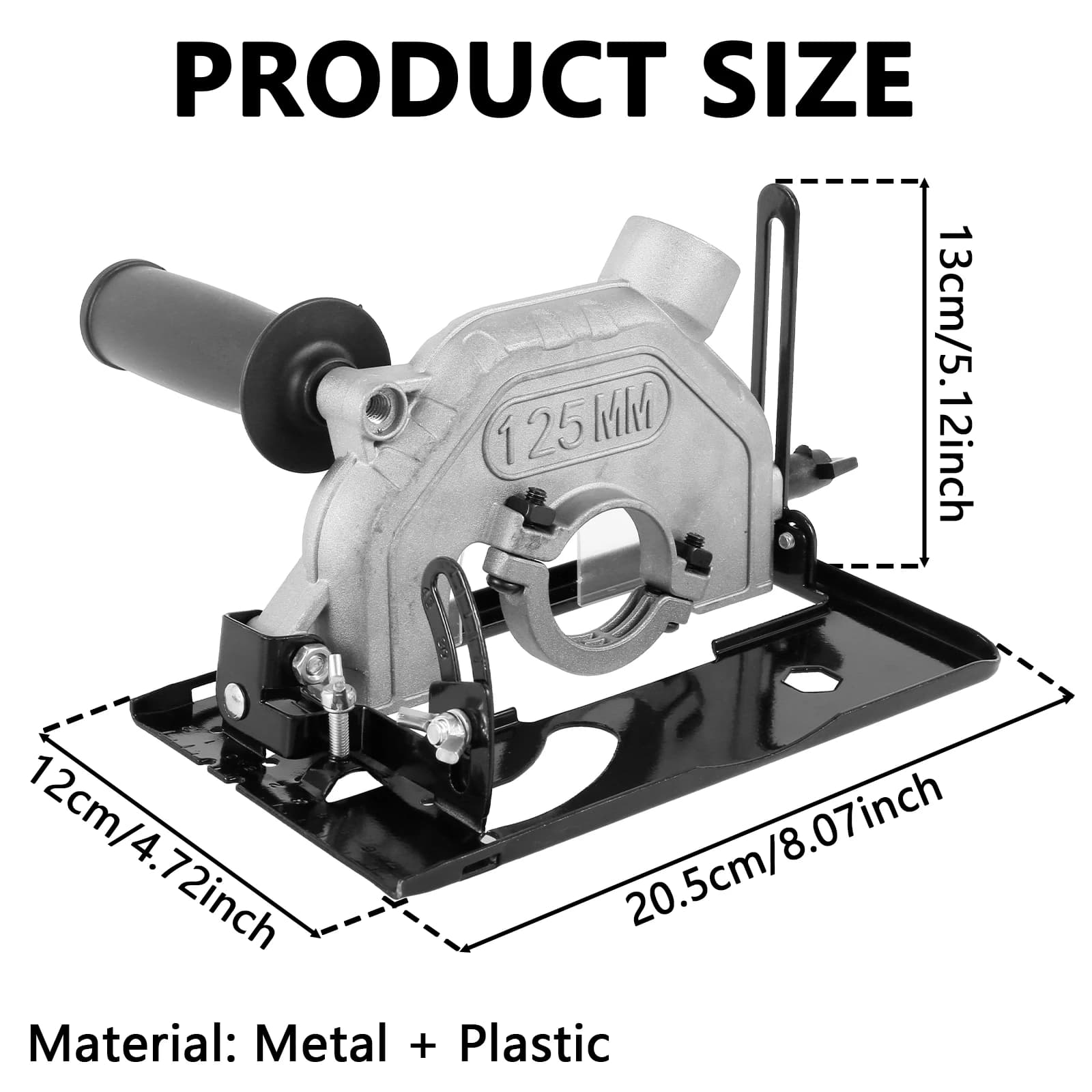 Angle Grinder Stand with Dust Collection Kit
