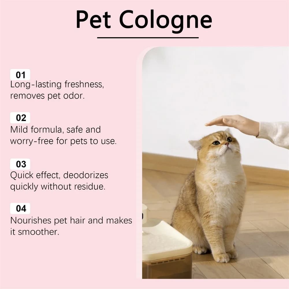 Natural Dog Cologne Deodorizing Spray