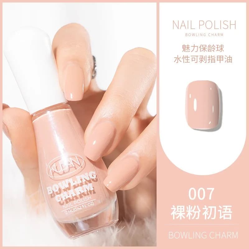 40-Color Water-Based Quick-Dry Nail Polish