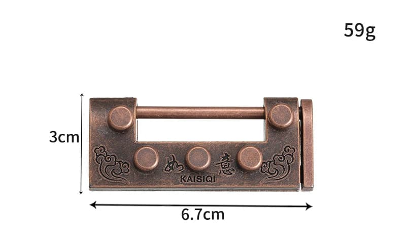 Metal Lock Brain Teaser Puzzles